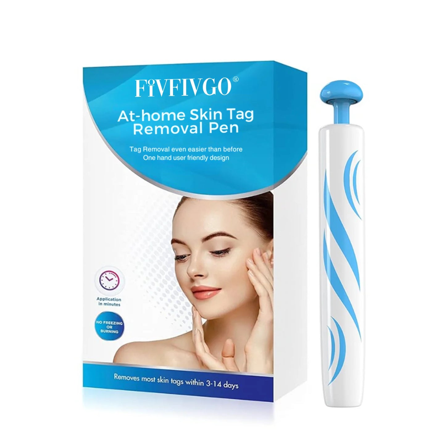 The NEW 👑 Fivfivgo® Painless At-home Skin Tag Removal Pen