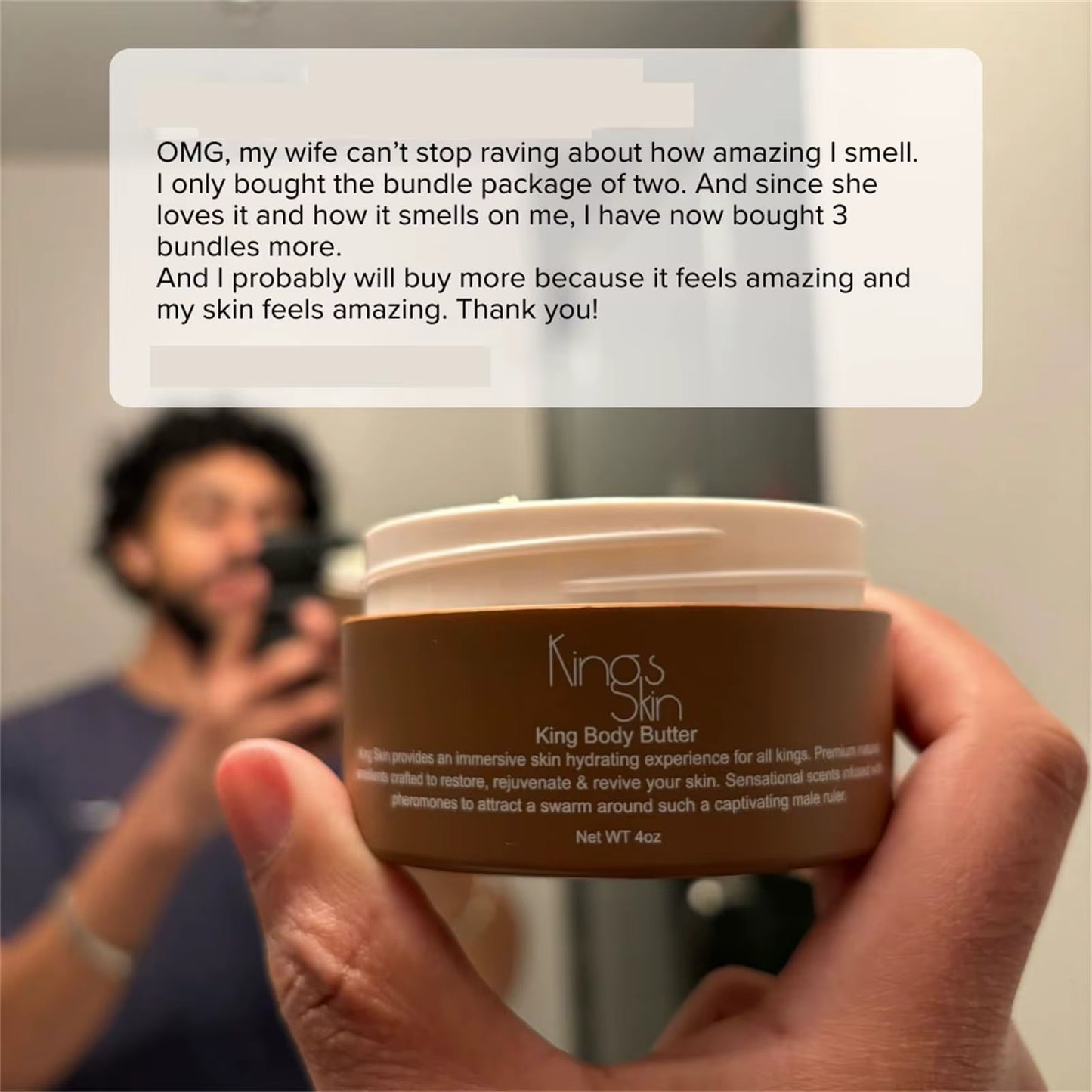 The NEW 👑 King’s Cologne Body Butter™ 🌟 XXL