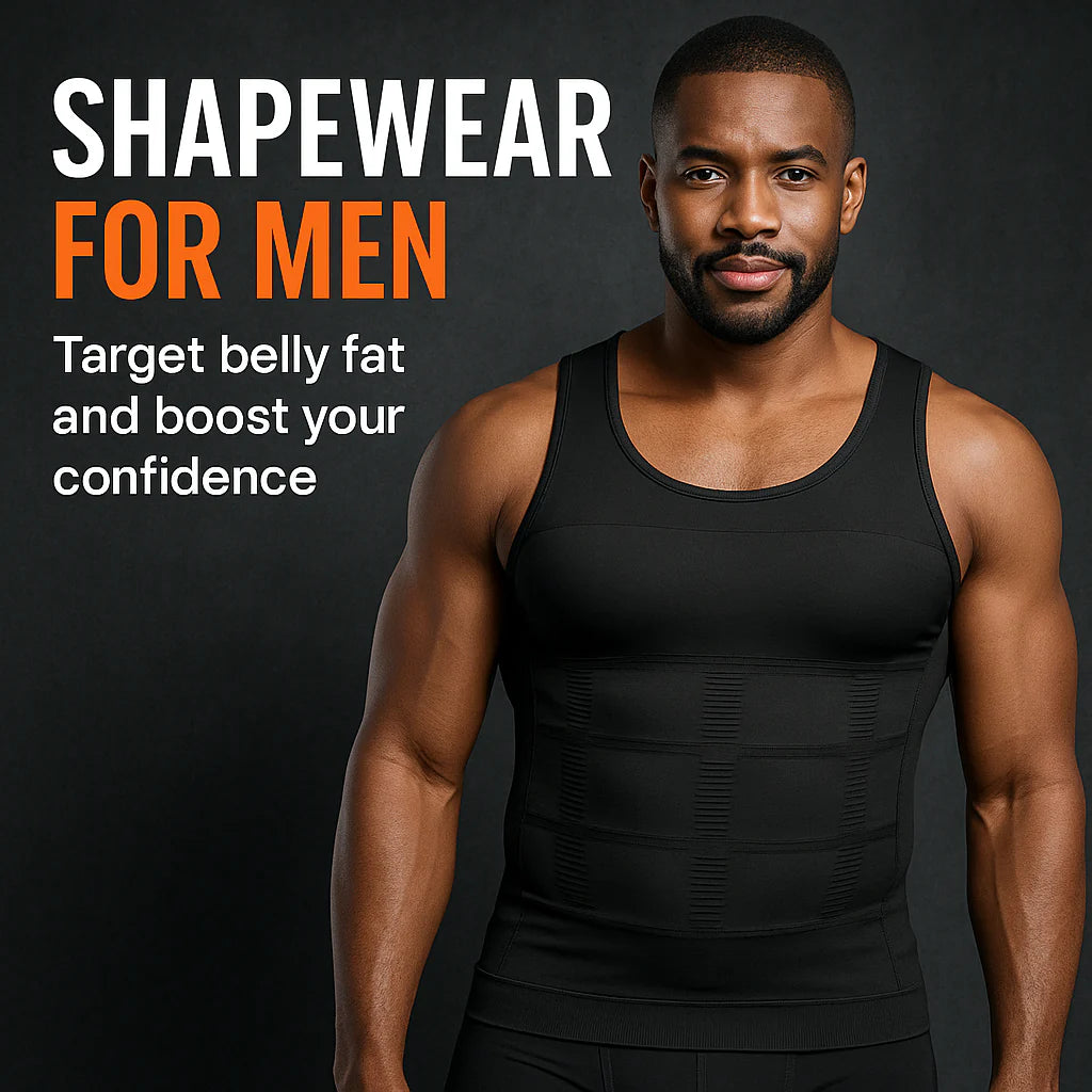 Men's Slimming Shaper (Nyeusi ⚫ & Nyeupe ⚪)